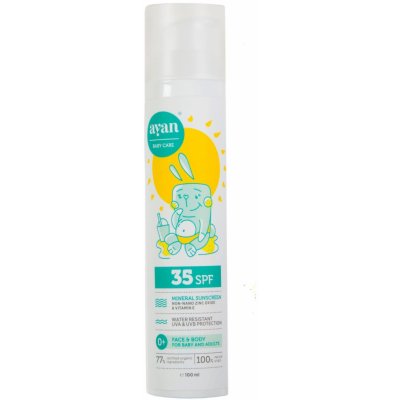 Ayan opalovací mléko SPF35 100 ml – Hledejceny.cz