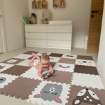 Vylen Minideckfloor podlaha 25 dílů koloušek lama beránek méďa jednorožec tuleň 220011 – Zboží Dáma
