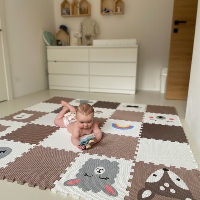 Vylen Minideckfloor podlaha 25 dílů koloušek lama beránek méďa jednorožec tuleň 220011 – Zboží Dáma