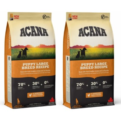 Acana Heritage Puppy Large Breed 2 x 17 kg – Hledejceny.cz