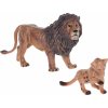 Figurka Zoolandia lev s mládětem 8,5-13 cm