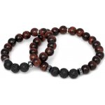 AGATO Korálkový náramek z onyxu, apatitu a hematitu MINK144 – Zboží Dáma AGATO Korálkový náramek z onyxu, apatitu a hematitu MINK144 – Zboží Dáma