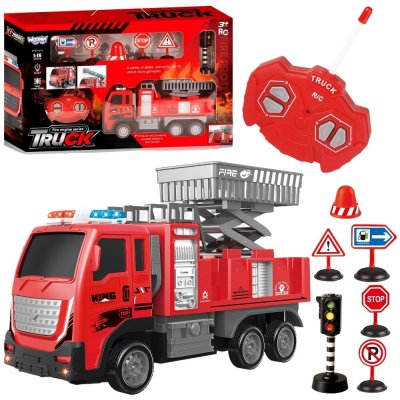 Woopie RC hasičský vůz s plošinou – Hledejceny.cz