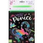 Vyškrábavací obrázky Poníci – Zboží Dáma