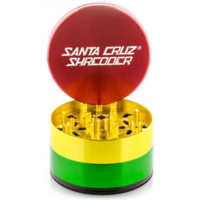 Santa Cruz Shredder čtyřdílná drtička 70 mm rasta – Zboží Mobilmania