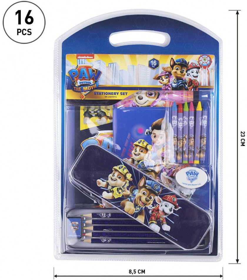 CurePInk Paw Patrol The Movie 7 předmětů Set