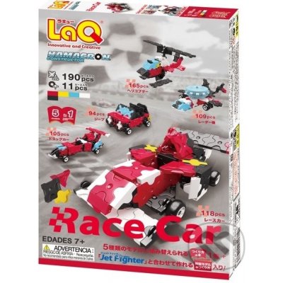 LaQ Hamacron Constructor Race Car – Zboží Mobilmania