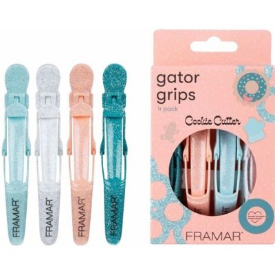 FRAMAR Kolekce Cookie Cutter Sada klipsů Gator Grips – Zboží Mobilmania