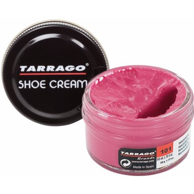 Tarrago Barevný krém na kůži Shoe Cream 101 Magenta 50 ml – Zboží Mobilmania