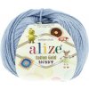 Příze Alize Cotton Gold Hobby New 40 modrá