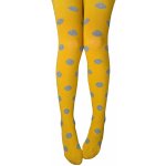 Wola Dívčí vzorované punčocháče Puntíky hořčicové – Hledejceny.cz