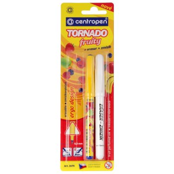 Centropen 2675/2 popisovač Tornádo Fruity + zmizík