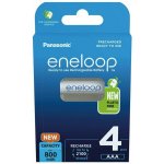Panasonic Eneloop AAA 800mAh4ks 4MCDE/4BE – Zboží Mobilmania