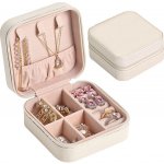 Verk 01786 šperkovnice do kabelky krémová – Zboží Dáma