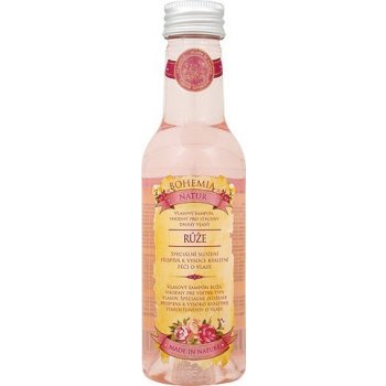Bohemia Herbs Rosarium Premium s extrakty z šípků a květů růže šampon na vlasy 200 ml