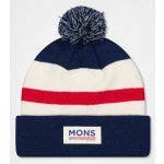 Mons Royale MCCLOUD MERINO POM POM BEANIE snowflake navy – Hledejceny.cz