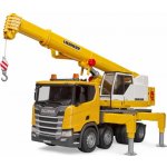 Bruder Nákladní auto SCANIA jeřáb Liebherr – Sleviste.cz