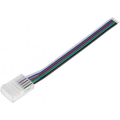 Ledshopik Nacvakávací připojovací konektor TSP pro SMD RGBW pásky 10mm IP20+IP65