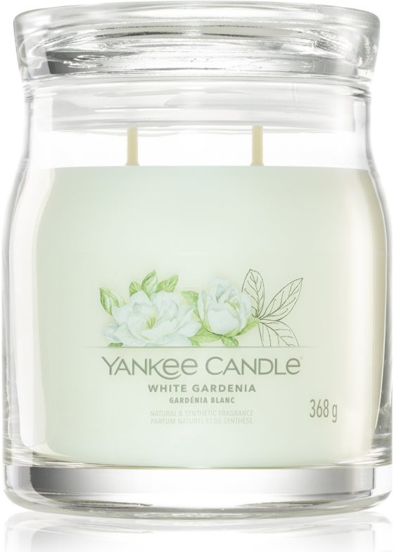 Yankee Candle Signature WHITE GARDENIA svíčka střední 368 g