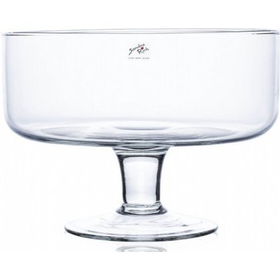 Nohel Garden Mísa BOWL na stopce ruční výroba skleněná d24x18cm – Hledejceny.cz