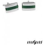 Avantgard manžetové knoflíčky Premium 573-20853 stříbrná zelená – Hledejceny.cz