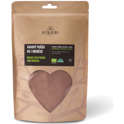 Vitalvibe Kakaový prášek Bio z Indonésie 250 g – Zbozi.Blesk.cz