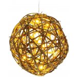 RXL Retlux 157 koule ratan LED WW – Hledejceny.cz