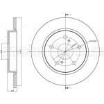 Brzdový kotouč METELLI 23-1022C (231022C) | Zboží Auto