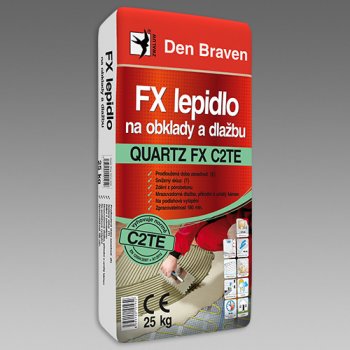 Den Braven FX QUARTZ C2TE lepidlo na obklady a dlažbu 7kg šedé od 152 Kč -  Heureka.cz