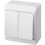 Famatel GALATEA Spínač sériový č.5 IP44 5332-02 bílá / kolébka bílá – HobbyKompas.cz