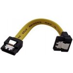 SATA III kabel 6 Gb/s, 0,1m se západkami žlutý lomený – Sleviste.cz
