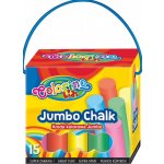 Colorino Křídy na chodník 15 ks / kyblík – Zboží Dáma