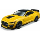 Maisto 2020 Mustang Shelby GT 500 žlutá barva 1:18