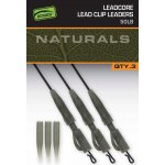 Fox Montáž Naturals Leadcore Power Grip Lead Clip Leaders 75 cm 3 ks 50 lb – Zboží Dáma