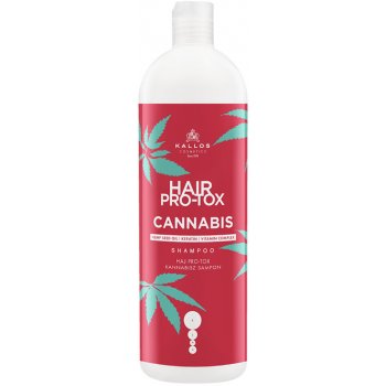 Kallos Hair Pro-Tox Cannabis šampon na vlasy s konopným olejem 1000 ml