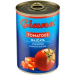 Giana Rajčata loupaná krájená 400g – Zboží Dáma