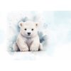 Tapety Postershop Fototapety vliesové: For Kids Little Polar Bear - 368x254 cm