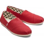 Toms espadrilky Alpargata červená – Zboží Dáma