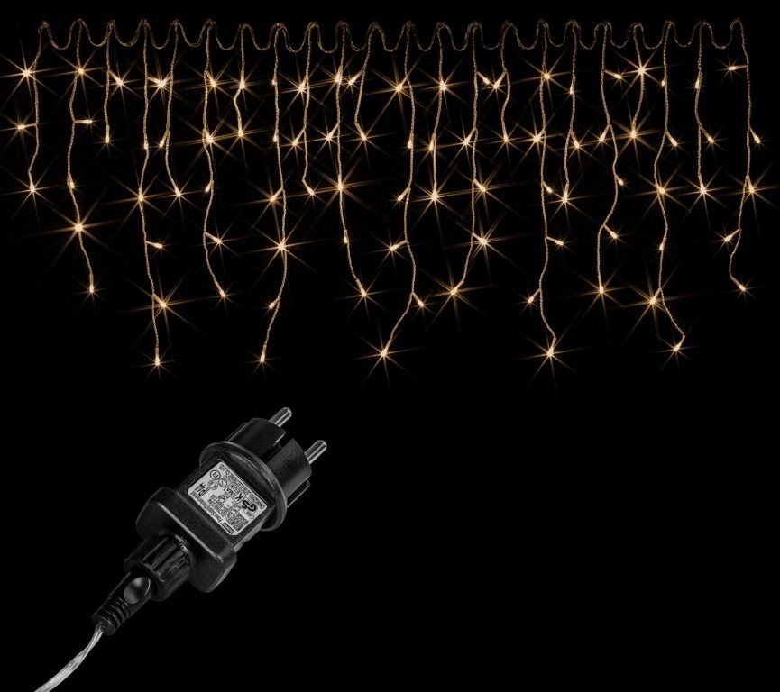 VOLTRONIC® Vánoční světelný déšť 5 m 200 LED teple bílý