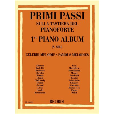 Primi Passi Sulla Tastiera Del Pianoforte pro klavír 1195879 – Hledejceny.cz