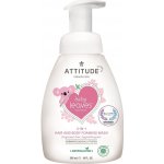 ATTITUDE Baby Leaves Pěnivé mýdlo a šampon 2v1 bez vůně 295 ml – Hledejceny.cz
