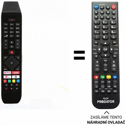 Dálkový ovladač Predátor Hitachi RC43141 – Zboží Živě