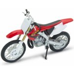 Welly Motocykl Honda CR250R model závodní červená 1:18 – Hledejceny.cz