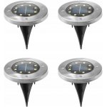Greatstore HI Sada invazivních solárních zahradních světel LED 4 ks. – Zboží Mobilmania
