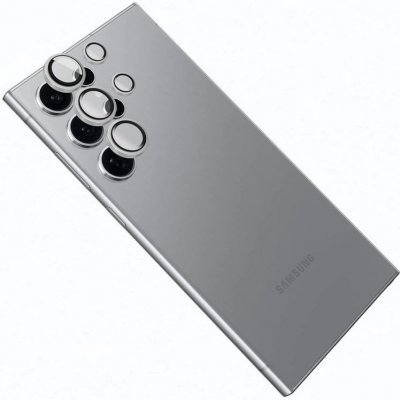 FIXED Camera Glass tvrzené sklo na čočky pro Samsung Galaxy S24 Ultra stříbrné FIXGC2-1258-SL