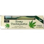 Xoc Hemp Toothpaste konopná 100 ml + zubní kartáček – Hledejceny.cz