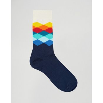 Happy Socks ponožky Faded Diamond FD01105