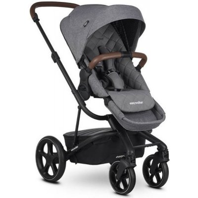 Easywalker Harvey 3 Premium Sport Diamond Grey obsahuje rám sedátko s boudičkou a madlo z ekokůže 2022 – Zboží Mobilmania