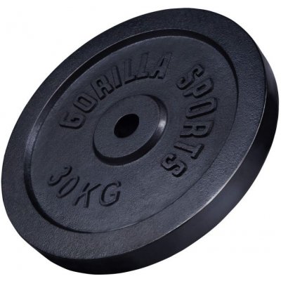 Gorilla Sports litina 30 kg 384 mm – Zboží Mobilmania