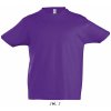 Dětské tričko Sol's tričko Imperial Kids Dark purple